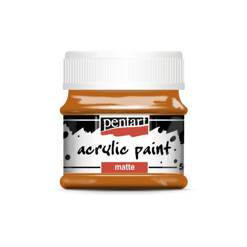 Akrylová barva matná PENTART 50 ml ČERVENÁ HLÍNA