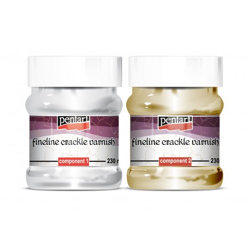 Krakelovací lak Fineline - dvousložkový PENTART 230 ml
