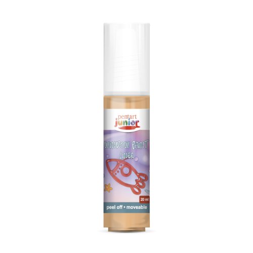 Barva na sklo slupovací PENTART 20 ml ORANŽOVÁ