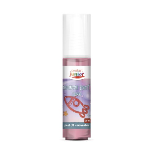 Barva na sklo slupovací PENTART 20 ml ČERVENÁ
