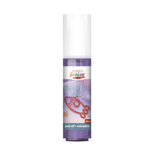 Barva na sklo slupovací PENTART 20 ml LILA