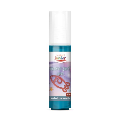 Barva na sklo slupovací PENTART 20 ml TYRKYSOVÁ