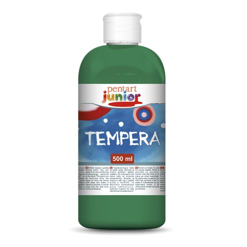 Temperová barva Junior PENTART 500 ml ZELENÁ
