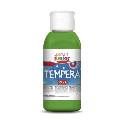 Temperová barva Junior PENTART 100 ml SVĚTLE ZELENÁ