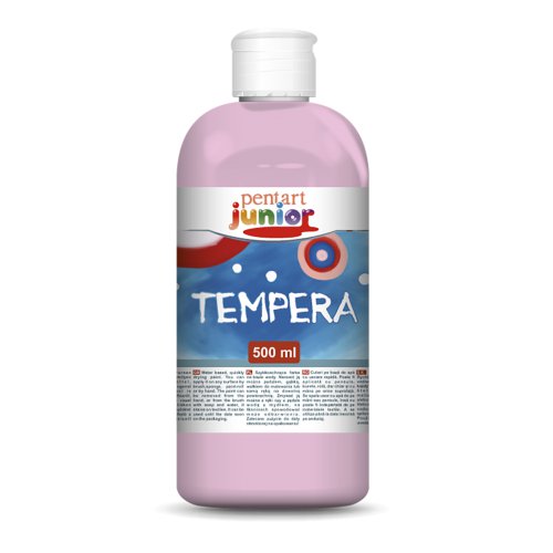Temperová barva Junior PENTART 500 ml SVĚTLE RŮŽOVÁ