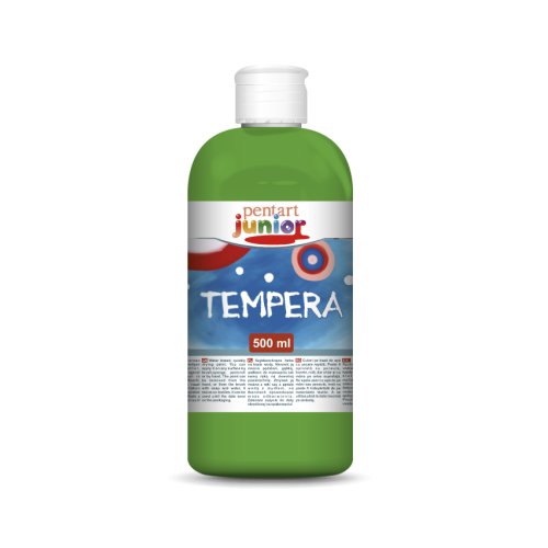 Temperová barva Junior PENTART 500 ml SVĚTLE ZELENÁ
