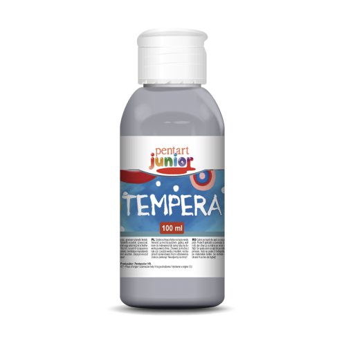Temperová barva Junior PENTART 100 ml STŘÍBRNÁ