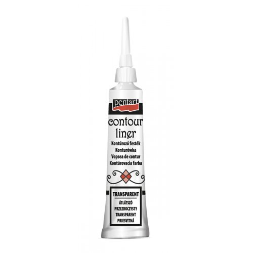 Konturovací liner univerzální PENTART 20 ml TRANSPARENTNÍ