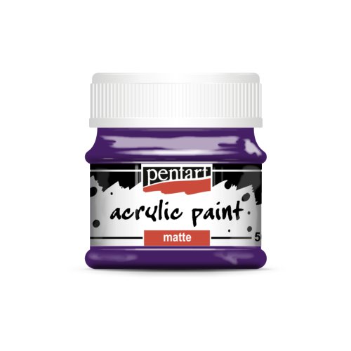 Akrylová barva matná PENTART 50 ml AMETYSTOVÁ