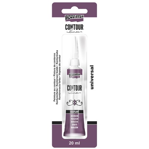 Konturovací liner perleťový PENTART 20 ml LILEK