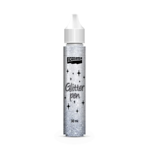 Glitrový pen PENTART 30 ml DUHA