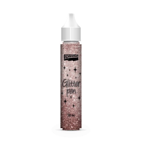 Glitrový pen PENTART 30 ml MOSAZ
