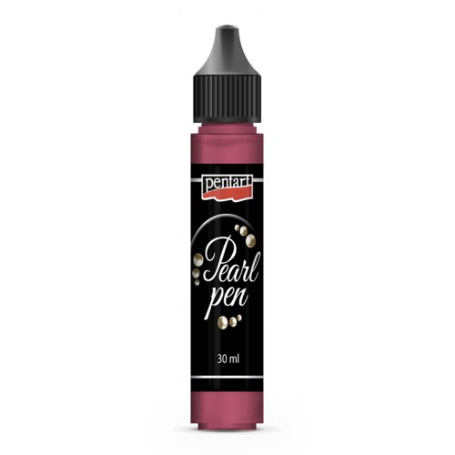 Tekutá perla PENTART 30 ml MAKOVÁ ČERVENÁ