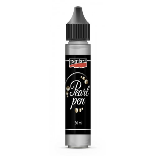 Tekutá perla PENTART 30 ml STŘÍBRNÁ