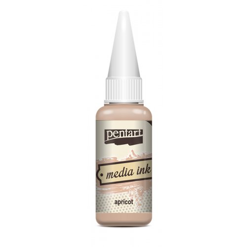 Alkoholový inkoust MEDIA INK PENTART 20 ml MERUŇKOVÁ