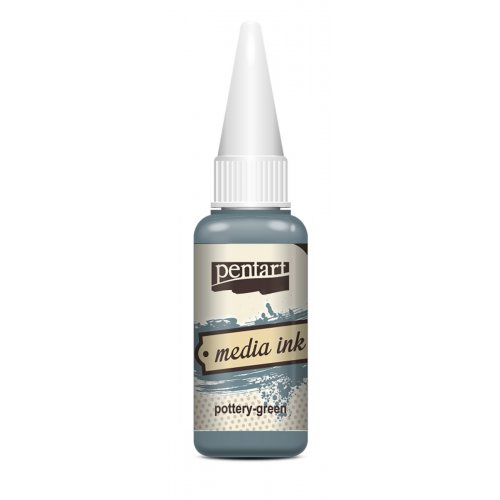 Alkoholový inkoust MEDIA INK PENTART 20 ml HRNČÍŘSKÁ ZELENÁ