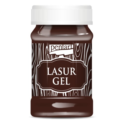 Lazurovací gel PENTART 100 ml KAŠTANOVÁ