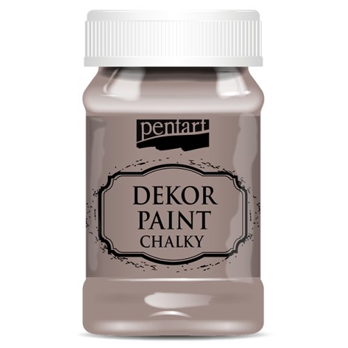 Křídová a dekorační barva PENTART 100 ml MLÉČNÁ ČOKOLÁDA