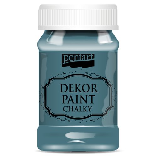 Křídová a dekorační barva PENTART 100 ml POISON ZELENÁ