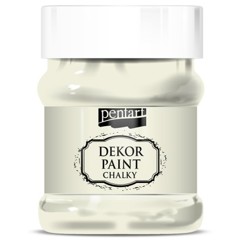 Křídová a dekorační barva PENTART 230 ml KRÉMOVÁ BÍLÁ