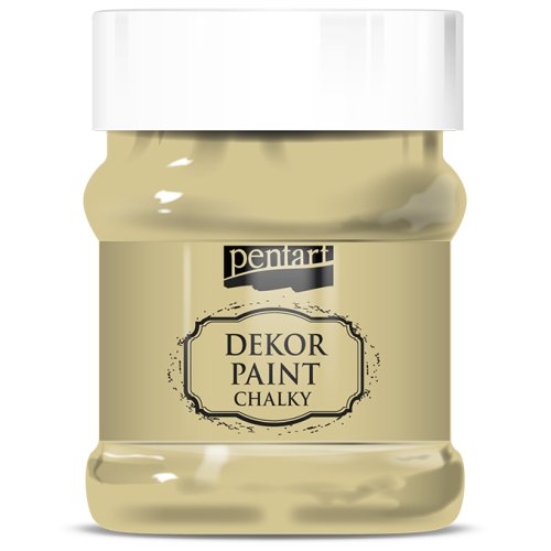 Křídová a dekorační barva PENTART 230 ml SKOŘÁPKA BÍLÁ