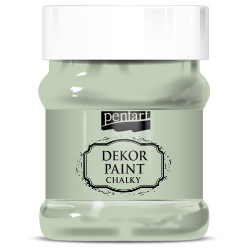 Křídová a dekorační barva PENTART 230 ml COUNTRY ZELENÁ