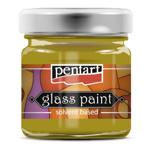 Barva na sklo nevypalovací PENTART 30 ml ZÁZVOROVÁ