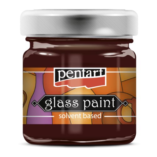 Barva na sklo nevypalovací PENTART 30 ml ČERVENÉ VÍNO