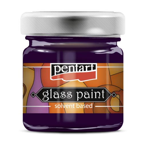 Barva na sklo nevypalovací PENTART 30 ml FIALOVÁ