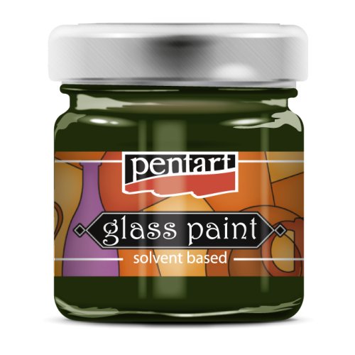 Barva na sklo nevypalovací PENTART 30 ml RESEDA