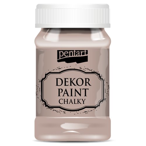 Křídová a dekorační barva PENTART 100 ml VINTAGE HNĚDÁ