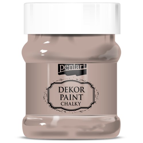 Křídová a dekorační barva PENTART 230 ml VINTAGE HNĚDÁ