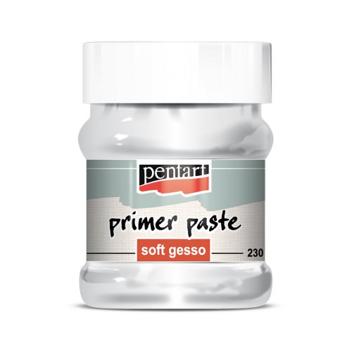 Šeps akrylová podkladová pasta jemná PENTART 230 ml BÍLÁ