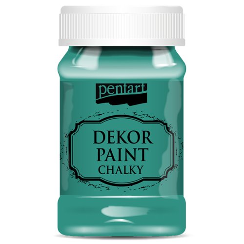 Křídová a dekorační barva PENTART 100 ml JALOVEC ZELENÁ