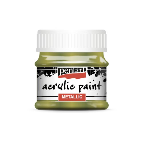 Akrylová barva metalická PENTART 50 ml ZLATÝ DOTEK