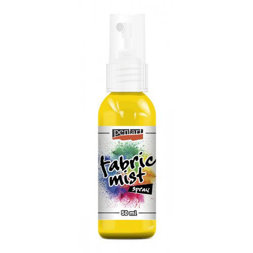 Barva na textil ve spreji PENTART 50 ml ŽLUTÁ