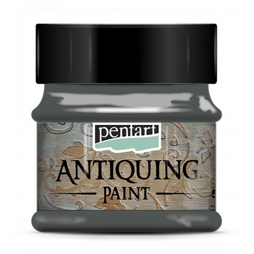 Antikovací barva PENTART 50 ml OLOVĚNÁ