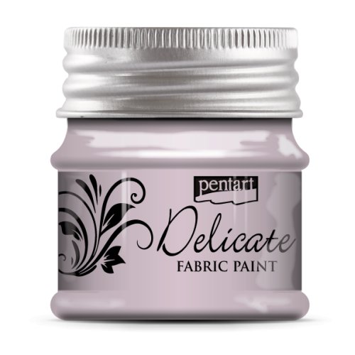 Barva na textil delikátní PENTART 50 ml PURPUROVĚ STŘÍBRNÁ