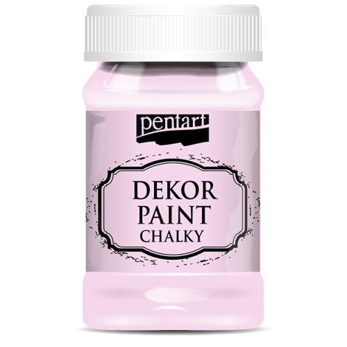 Křídová a dekorační barva PENTART 100 ml TŘEŠŇOVÁ RŮŽOVÁ