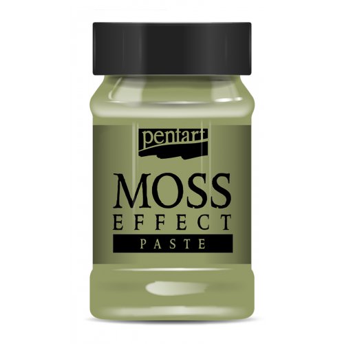Pasta s mechovým efektem MOSS EFFECT PENTART 100 ml SVĚTLÁ ZELENÁ