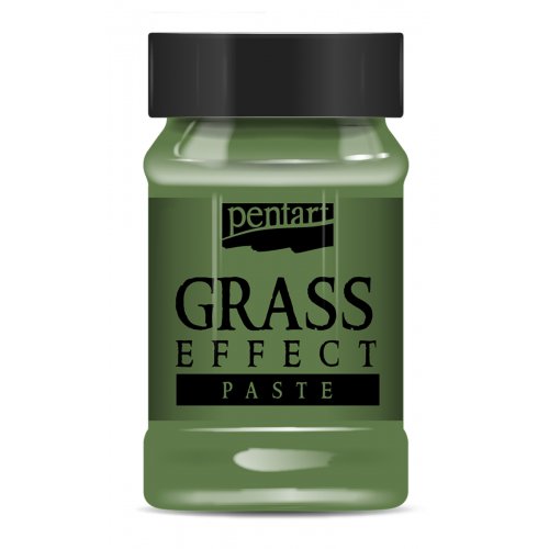 Pasta s travičkovým efektem GRASS EFFECT PENTART 100 ml TRÁVOVÁ ZELENÁ
