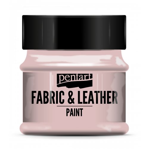 Barva na kůži a textil PENTART 50 ml RŮŽOVÁ