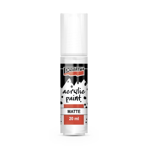 Akrylová barva matná PENTART 20 ml TITANOVÁ BÍLÁ