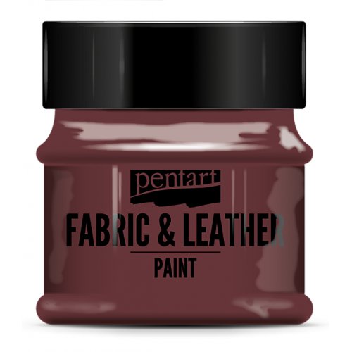 Barva na kůži a textil glitter PENTART 50 ml ČERVENÁ