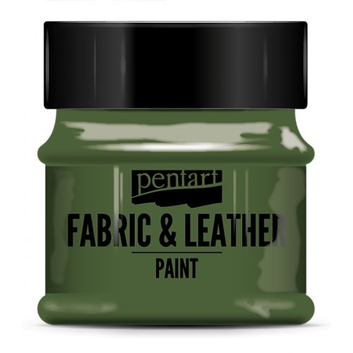 Barva na kůži a textil glitter PENTART 50 ml ZELENÁ