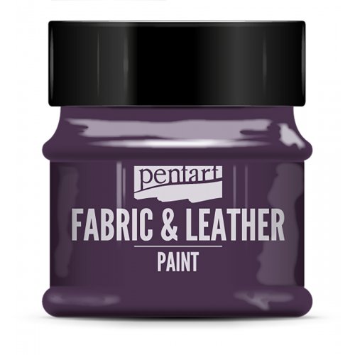 Barva na kůži a textil glitter PENTART 50 ml PURPUROVÁ