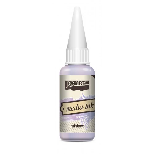Alkoholový inkoust MEDIA INK PENTART 20 ml BÍLÁ