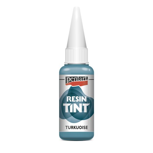 Barva do pryskyřice krycí PENTART 20 ml TYRKYSOVÁ