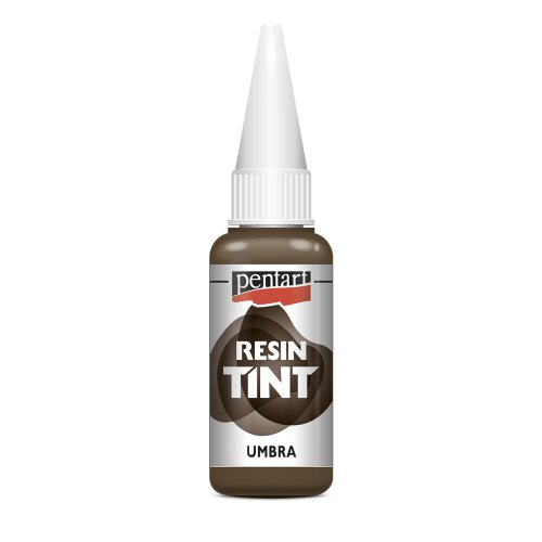Barva do pryskyřice krycí PENTART 20 ml HNĚDÁ
