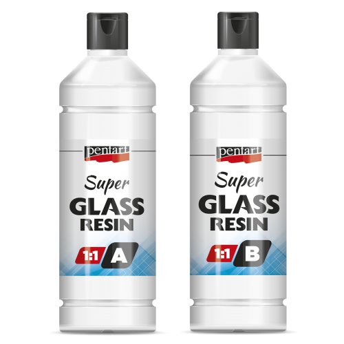 Pryskyřice SUPER GLASS PENTART dvousložková 2x125 ml